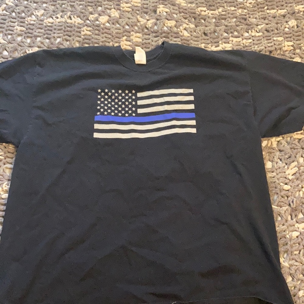 Police Flag T-Shirt
